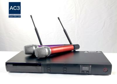 China PLL Integrated 105db Control KTV Wireless Microphone System for sale