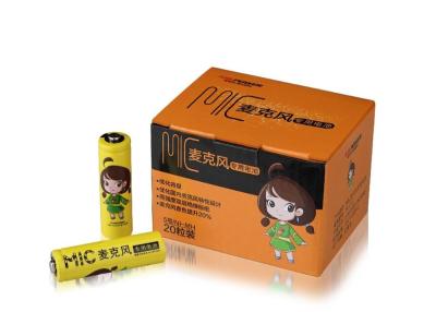 中国 OEM 1.2v AAの再充電可能なカラオケMic電池 販売のため