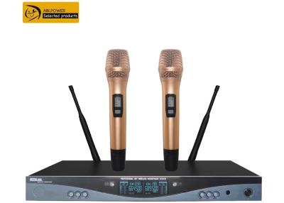 China Stable Anti Drop Audio Technica Wireless Handheld Microphone for sale
