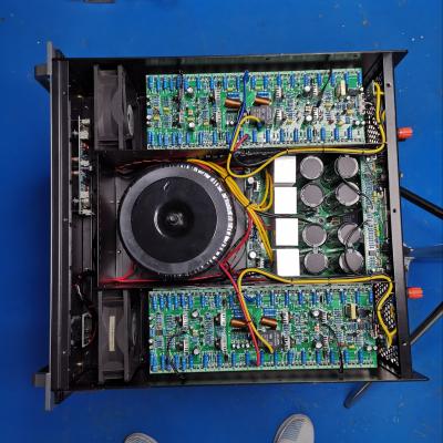 China 106db 3U Professional Digital Echo Mixer Power Amplifier for sale