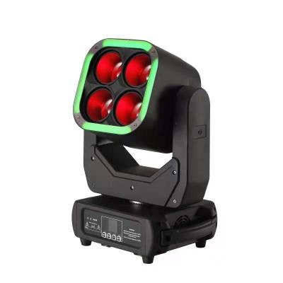 China Ra85 LED Stage Lighting System 4pcs Moving Head Lights Rgb 4*10W for sale