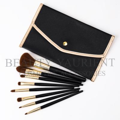 China Private Logo 8 Piece Makeup Brush Set OEM Makeup Brushes Skin Friendly for sale