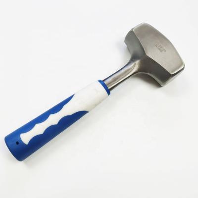 China Stoning Hammer ONE PIECE 4LB STONE HAMMER WITH 2-COLOR HANDLE en venta
