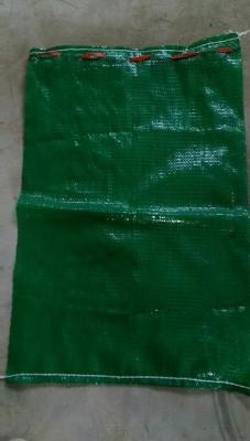 China Tearing Resistant Mesh Netting Bags , Mesh Vegetable Storage Bags With Green Color for sale