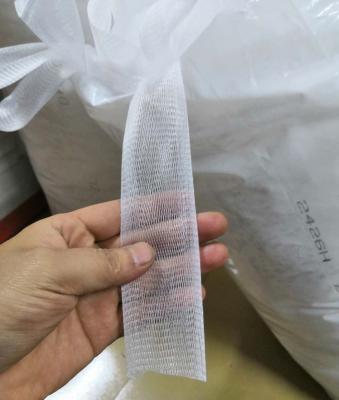 China Transparent PE Mesh Protective Netting Sleeve 4CM 90 Mesh Reusable For Filter for sale