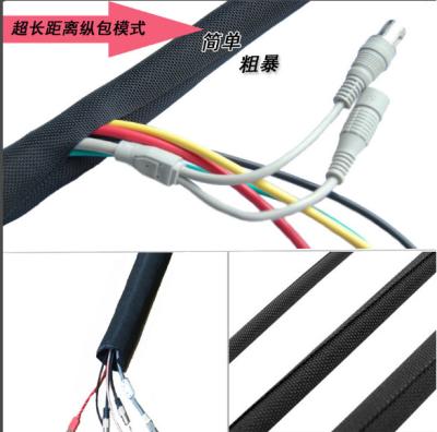 China Split Self Closing Braided Wrap Wire Protector Installer Parts Cable Management for sale
