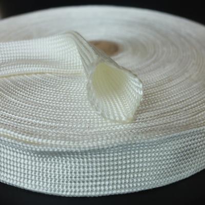 China Braided Rubber Fiberglass Sleeving for sale