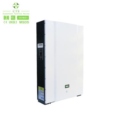 China CTS 10kwh 15kwh 5kwh Solar Energy Home Storage Battery 48v Lifepo4 Powerwall Te koop