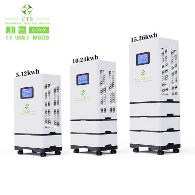 China CTS lifepo4 48v 600ah manufacturer home energy storage battery stacked for home energy storage power storage à venda