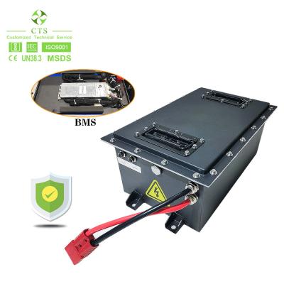 China Rechargeable lithium ion battery,48vdc golf cart battery 5KW 8KW 10KW ,48v 72V lithium ion battery for club car golf car for sale