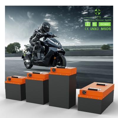 China 60V 72V 20ah 30ah 40ah 50ah 60ah Lithium Li-ion Battery Pack for Ebike Electric Bicycles Scooters for sale
