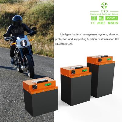 China Most Popular Chinese Factory 36V 48V 72V 50ah 60ah Lithium Ion Battery for Motorcycle Ebike Scooter for sale