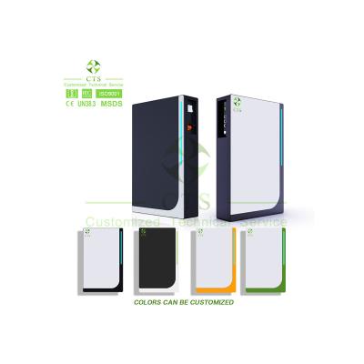 China Lithiumion-powerwall Batterie 5kwh 10kwh für Solar-, an der Wand befestigtes Energiespeicher-Lithium-Solarbatterie 48V 100ah 200ah zu verkaufen