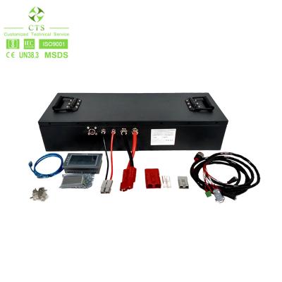 Chine Paquet rechargeable de batterie d'ev de CTS 72V 100Ah lifepo4, paquet de batterie d'OEM lifepo4 96v 100ah pour l'ev à vendre