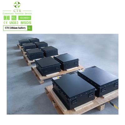 China CTS Ev batería de paquete de iones de litio Lifepo4 72v 96v 144v 100ah 200ah Para el carrito de golf en venta