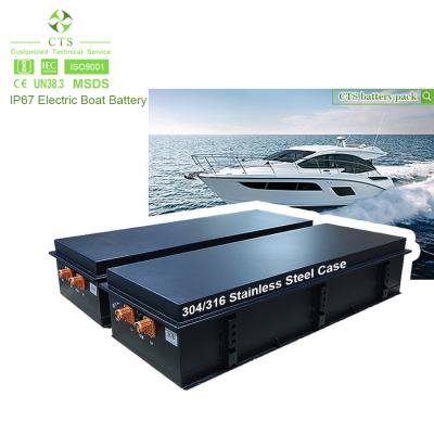 Cina Electric boat lithium ion battery 96V 300Ah 600Ah 30kWh EV battery ODM 30kW 60kW lifepo4 battery for electric car EV in vendita