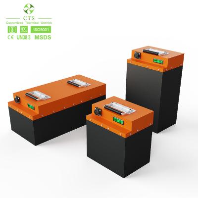 China Cts scooter lithium battery pack 60V 20Ah 30Ah 50Ah lifepo4 battery for E-bike for sale