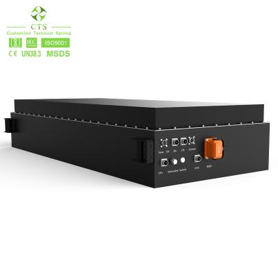 China CTS 614V 100AH 40kwh 60kwh Batería de iones de litio Batería 100ah 200ah Batería Lifepo4 en venta