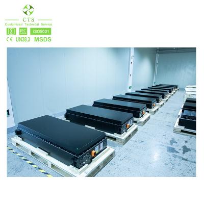 China Rechargeable Lithium Ion EV Truck Battery Pack 400V 540V 614V 800V 100kwh 200kwh EV Battery Pack with cooling for sale