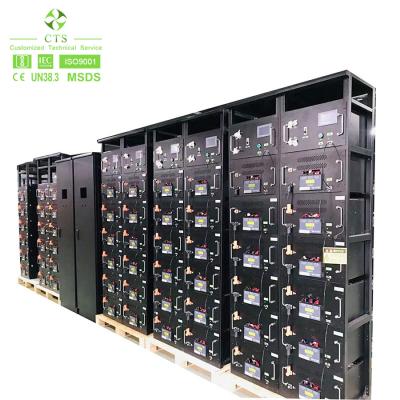 China CTS 100kwh 200kwh 300kwh 500kwh BESS solar lifepo4 battery energy storage system for industry solar energy storage for sale