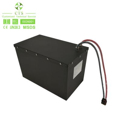 China Customizable hot sell 72V 50Ah E-scooter LiFePO4 Battery Pack for sale