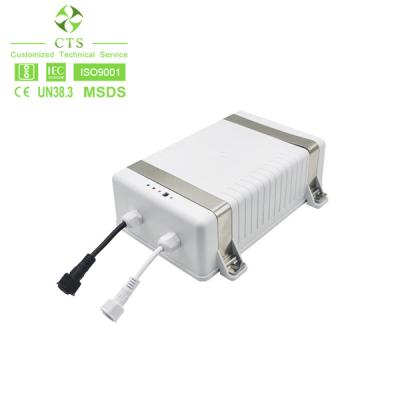 China IP55 luz de rua solar impermeável de AGM da bateria recarregável do lítio 12V 30Ah à venda