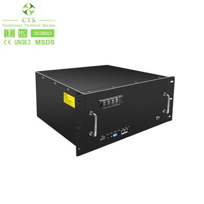 China Telecom Back Up 4.8kWh 48V 100Ah Lifepo4 Battery Pack With BMS UPS Solar for sale