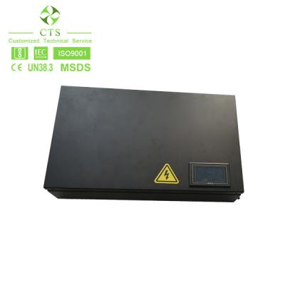 China exposição do sistema de bateria LiFePO4 da alta tensão do lítio de 3456Wh LFP CTS-28812 LCD à venda