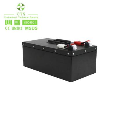China Deep Cycle Rechargeable 48V 60ah Lithium Ion Agv Battery Pack for Electric forklift for sale