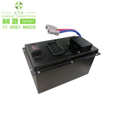 Chine Batterie profonde d'AGV d'Ion Battery Forklift Battery de lithium de la vie de cycle bonne 20AH 48V à vendre