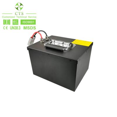 中国 AGVのロボットのための再充電可能なLifepo4電池24v 50ah Lifepo4電池のパック 販売のため