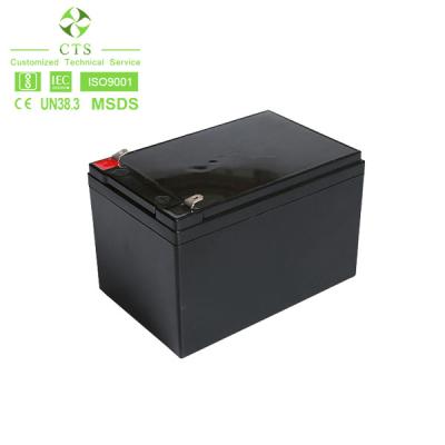 China Phosphate Deep Cycle 12V 12Ah AGM Solar Battery CE Certificate for sale