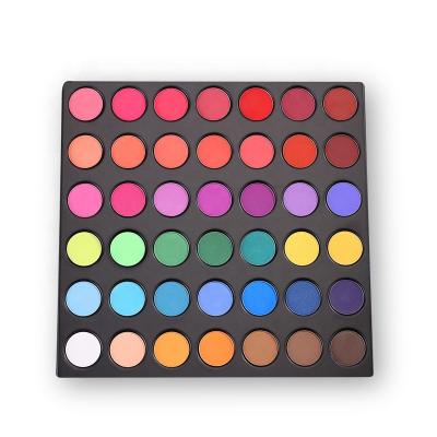 China Wholesale makeup high pigments make your brand private label DIY custom eyeshadow palette for sale