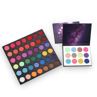 China Highly Recommended New 83 Colors Matte and Shimmer DIY Eyeshadow Pigments Palette for sale