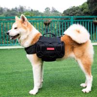 Chine  				Hiking Gear 2 in 1 Detachable Saddle Bag Dog Backpack 	         à vendre