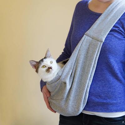 China  				Dog Sling Carrier Added Adjustable Security Clasp Safe Pet Puppy Pouch 	         à venda