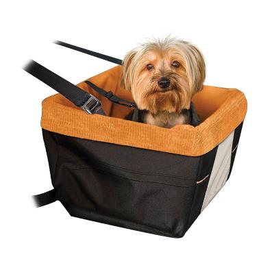 China  				Pet Car Booster Seat Carrier Pet Puppy Travel Cage Booster Belt Bag for Cat Dog 	         à venda