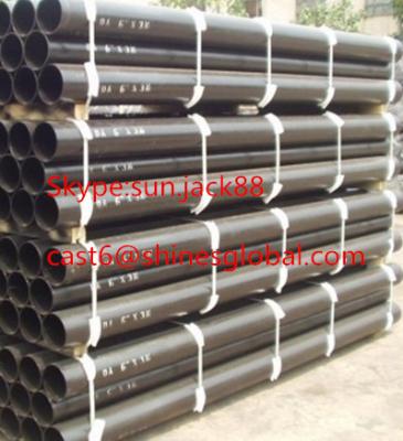 China ASTM A888 Hubless Cast Iron Sewer Pipe/CISPI301 No-Hub Cast Iron Soil Pipe for sale