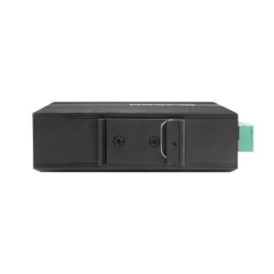 China Customized SFP Unmanaged 4 Port Industrial Switch DC 9V-52V for outdoor for sale