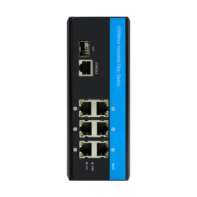 China PoE Powered 6RJ45 10gbe Managed Switch 24 Port OEM hardened switch for outdoor for sale