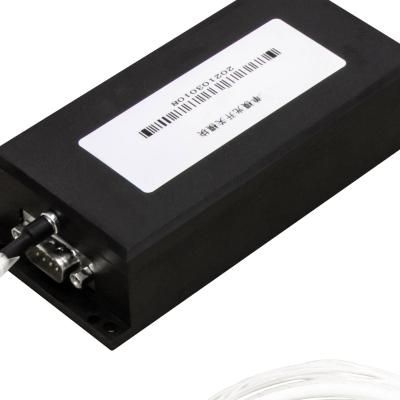 China 1×4 TTL 32 SM MM 850/1310/1550 optical fiber switch Parallel Interface Low loss for sale