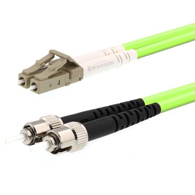 China LC SC ST Duplex Simplex Patch Cord OM5 Multimode Fiber Optic Cable with LSZH Jacket Network Equipment high speed for sale