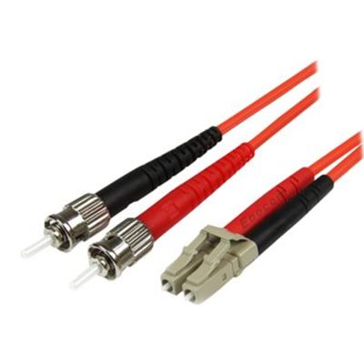 China LC to ST Simplex Fiber Patch Cable Om2 50/125 2.0 3.0 3m 5m Multimode Fiber Distribution Frame high speed low loss for sale