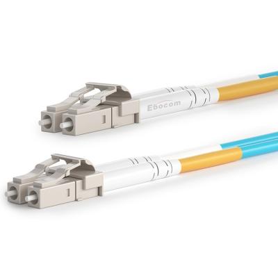 China LC-LC OM3 Patch Cord Cable Simplex Duplex Optical Fiber  2m 3m 5m om4 internet LAC high speed for sale
