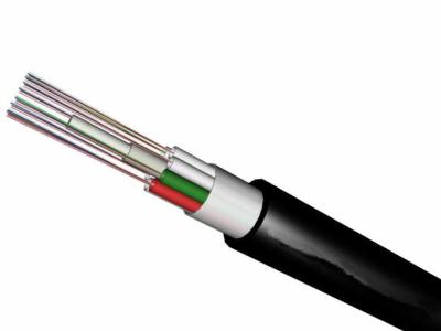 China Cable de fibra óptica GYFTY para exteriores Modo único G652D FRP Membro de resistência 12 24 48 96 Núcleo para instalação de antena e dutos à venda
