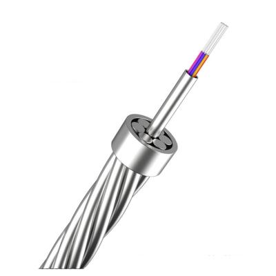 Китай OPGW кабель с оптическими волокнами SM 24 Система питания с ядерным питанием Высоковольтное устройство связи наземных проводов продается