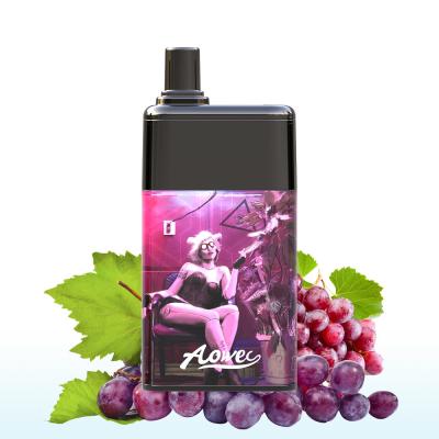 China Pre Charged Dual Flavor Vape Pen Grape Soda No Nic Puff Bars for sale