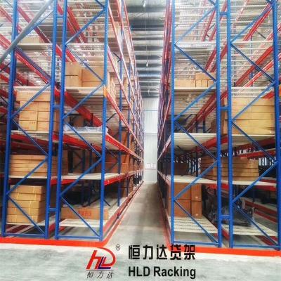 China Very Narrow Aisle Pallet Storage Racking for sale