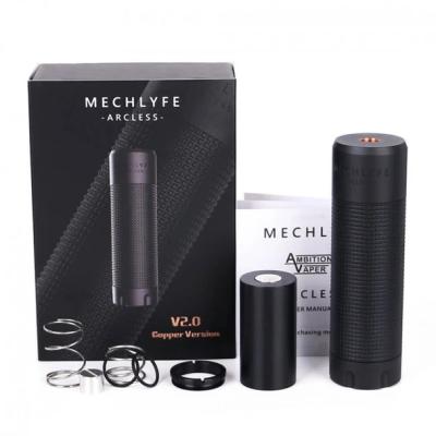 China Mechlyfe Arcless V2.0 Mech Vape Mods Copper Version Electronic Box Mod for sale