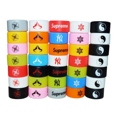 China Colorful Rubber Vape Silicone Ring Band Superman Flash Captain for sale